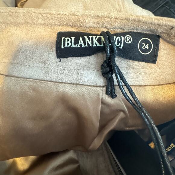 BLANKNYC Moto Mini Skirt Bare It All Skirt NWT Size 24 - Picture 11 of 11